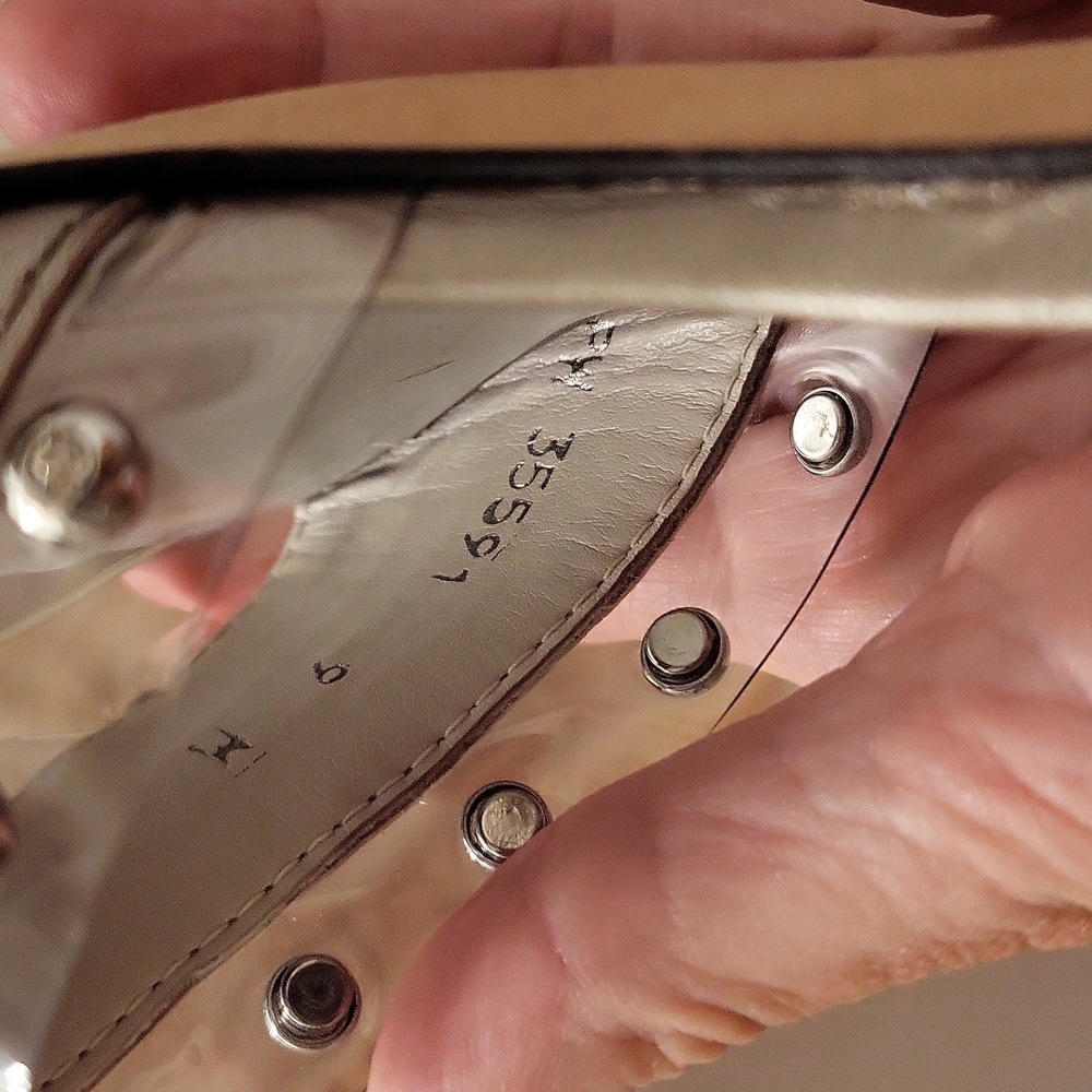 Stuart Weitzman Rhinstone heel - Picture 8 of 9